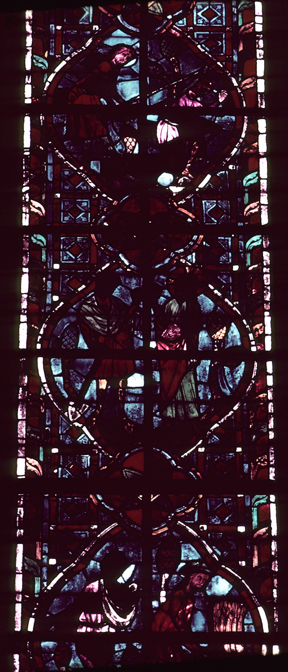 Clerestory, window 4, section C5