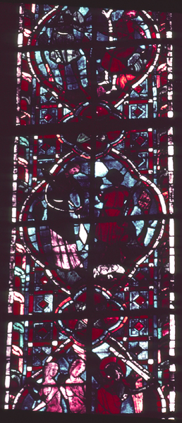 Windows, choir, north, bay 4, lancet 2, zone 4