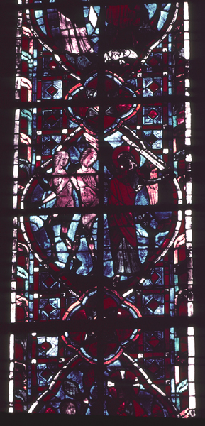 Windows, choir, north, bay 4, lancet 2, zone 3