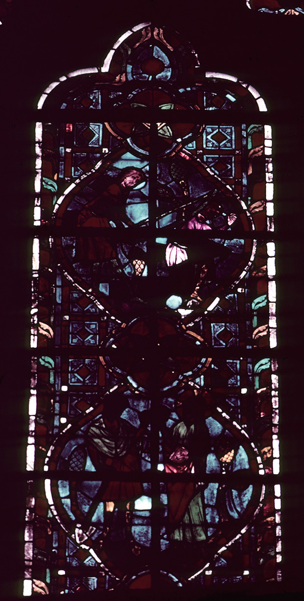 Clerestory, window 4, section C6