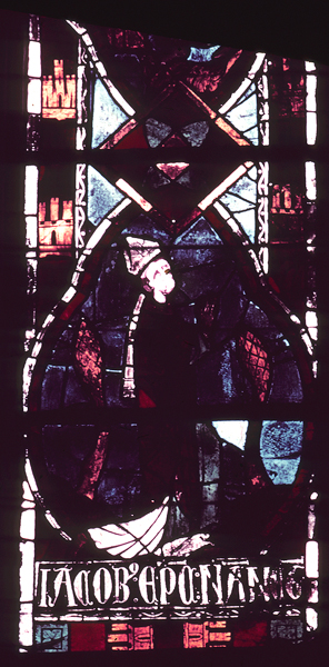 Windows, choir, north, bay 2, lancet 1, zone 1