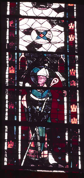 Windows, choir, north, bay 3, lancet 2, zone 2