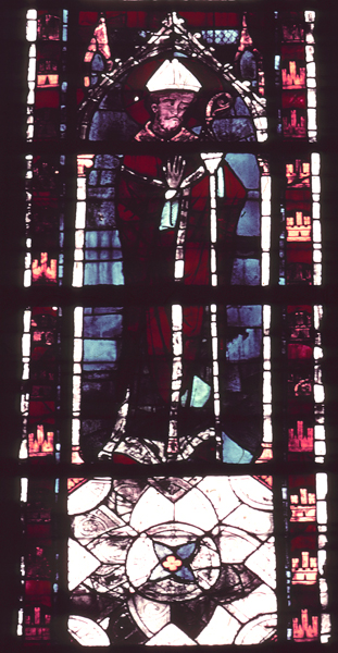 Windows, choir, north, bay 3, lancet 3, zone 2