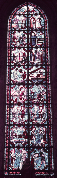 Windows, apse, south, chapel 1, window 2