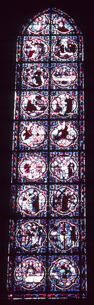 Windows, apse, central chapel, right window