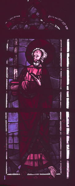 Windows, choir, triforium, south, bay 1, lancet 1