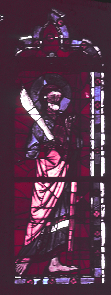 Windows, choir, triforium, south, bay 1, lancet 2