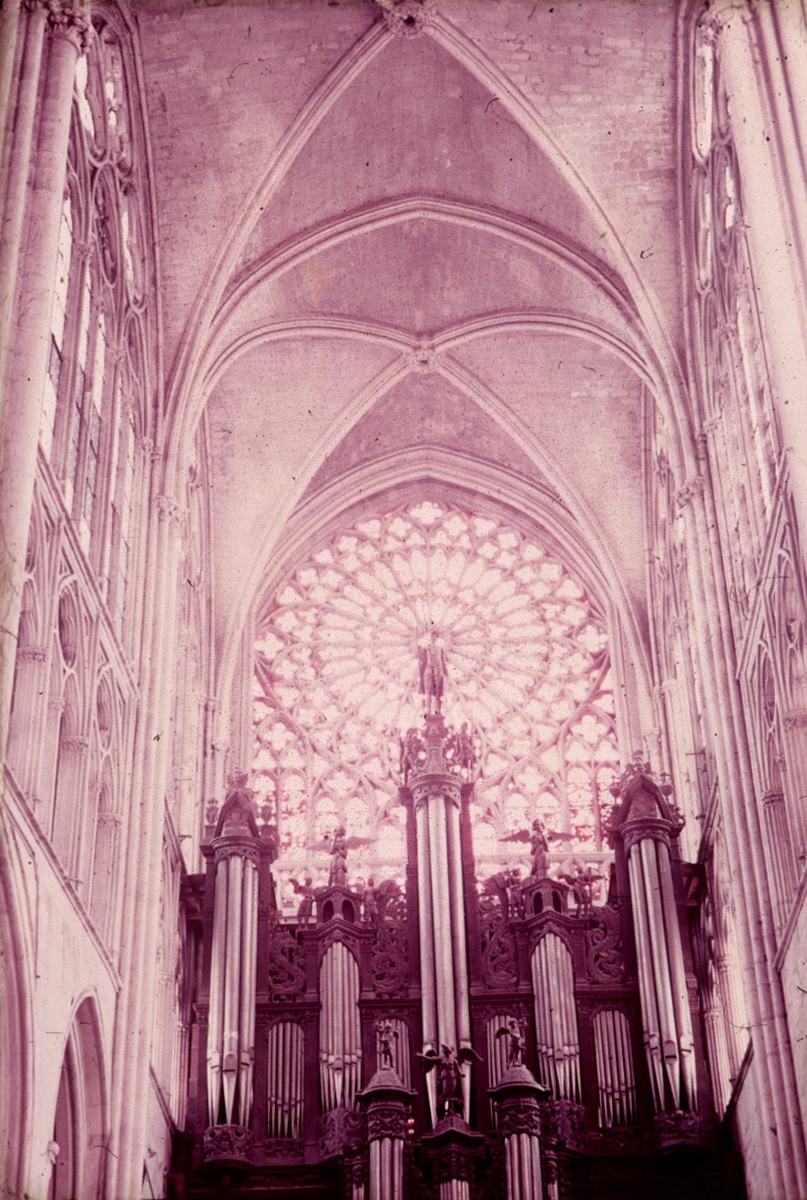 Transept, south, interior view