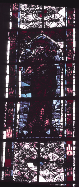 Windows, choir, south, bay 3, lancet 1, zone 2
