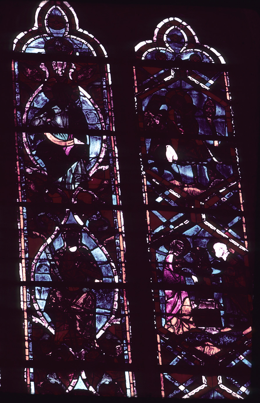 Clerestory, window 9, section BC 5-6