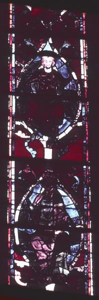 Windows, choir, south, bay 1, lancet 2, zones 3-4