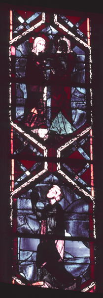 Windows, choir, south, bay 1, lancet 3, zones 1-2
