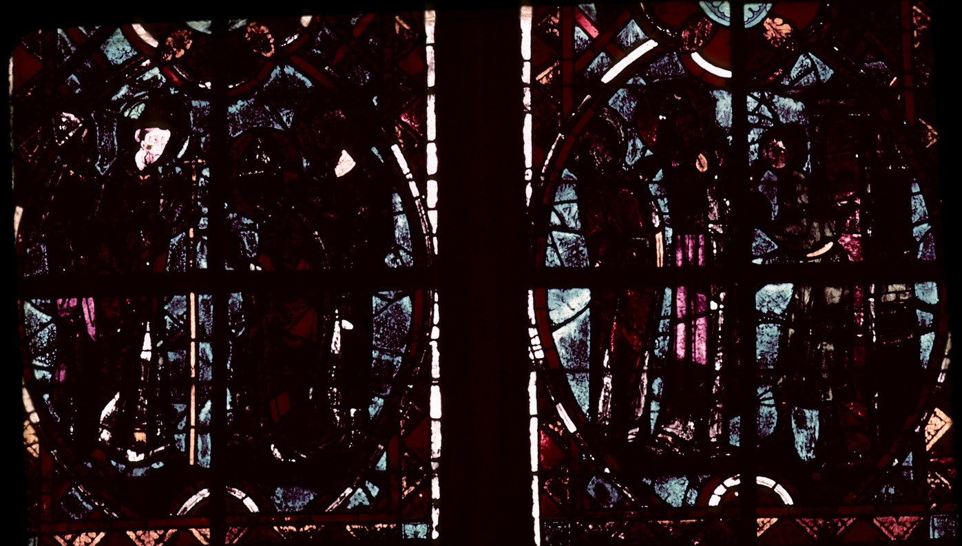 Clerestory, window 12, section CD 1