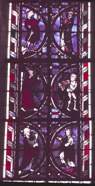 Windows, transept, south, clerestory, window 3