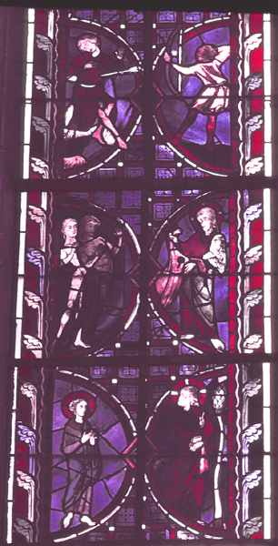 Windows, transept, south, clerestory, window 2