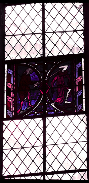 Windows, transept, south, clerestory, window 1