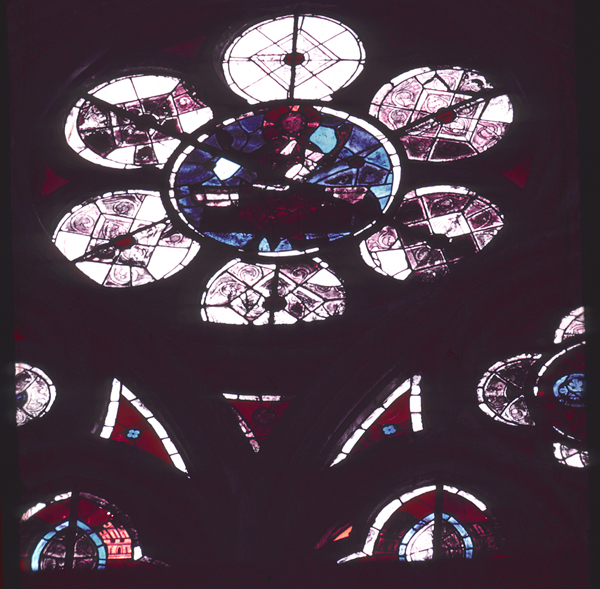 Windows, choir, south, bay 3, tracery