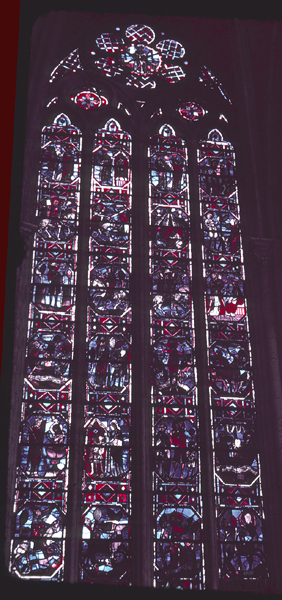 Windows, choir, south, bay 7