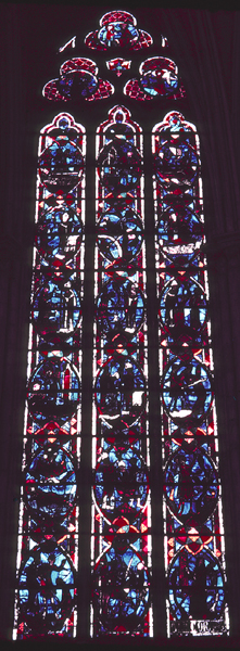 Windows, choir, south, bay 2