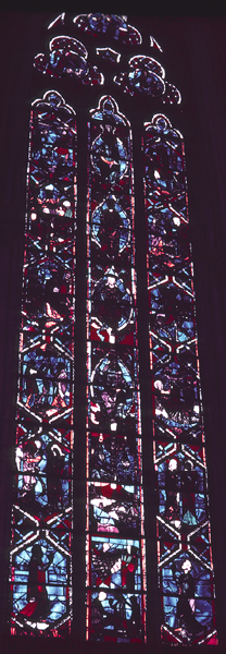 Windows, choir, south, bay 1