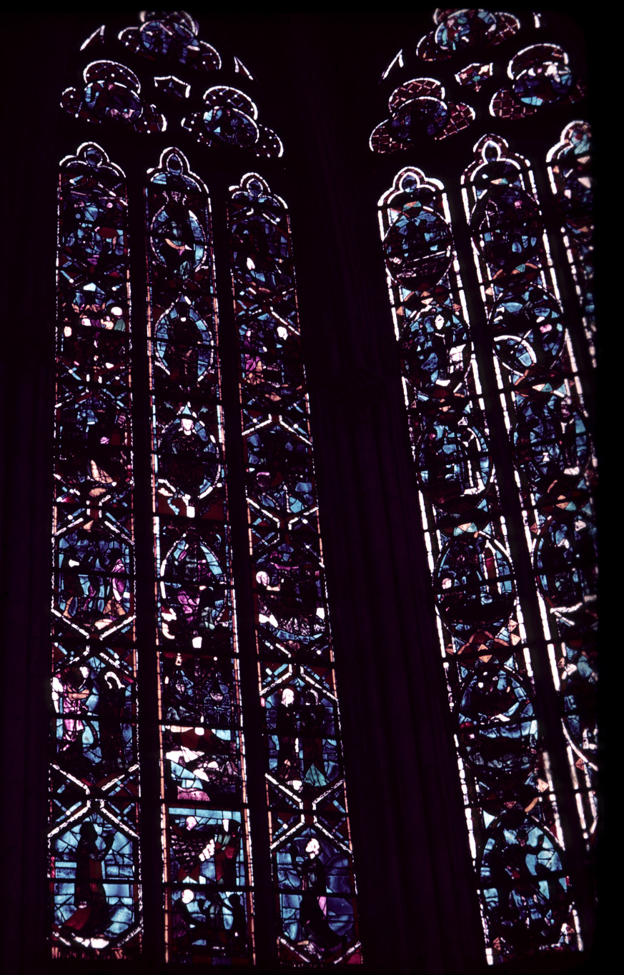 Clerestory, choir, window 9, full