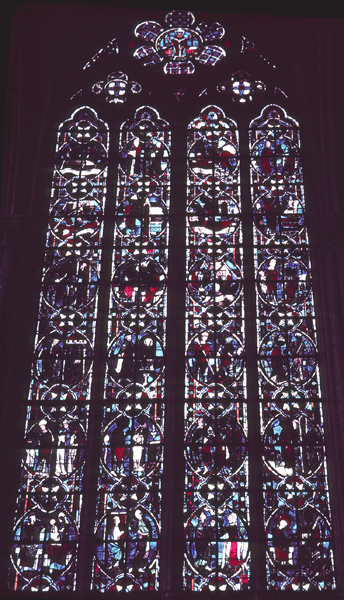 Windows, choir, north, bay 5