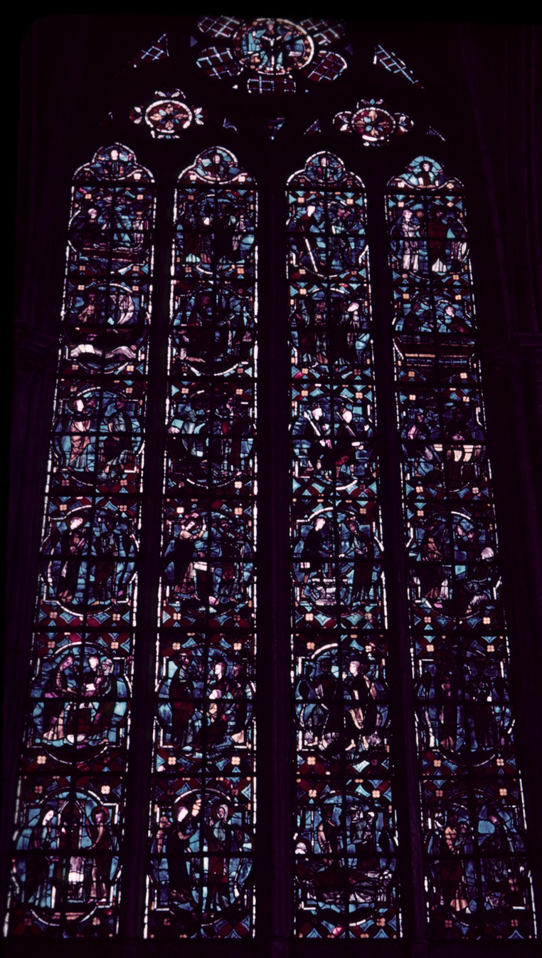 Clerrestory, choir, window 14, full