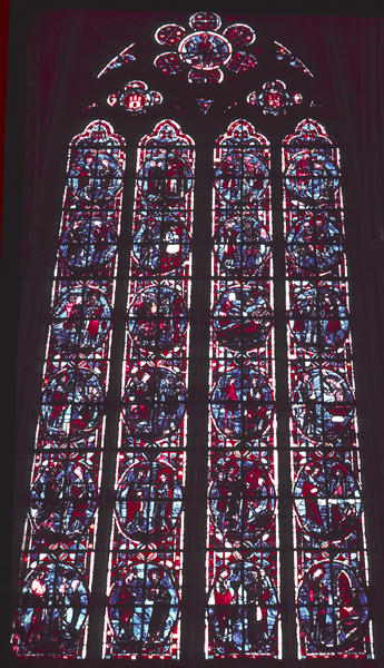 Windows, choir, south, bay 5