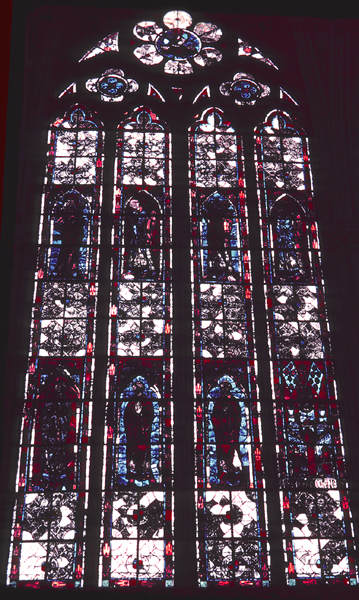 Windows, choir, south, bay 3