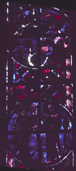 Windows, choir, north, bay 6, lancet 3, zones 1-2