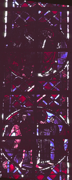 Windows, choir, north, bay 6, lancet 1, zones 3-4
