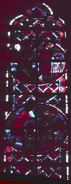Windows, choir, north, bay 6, lancet 2, zones 5-6