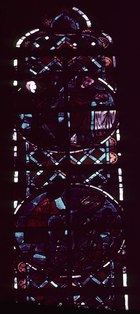 Clerestory, window 2, section B 6-5