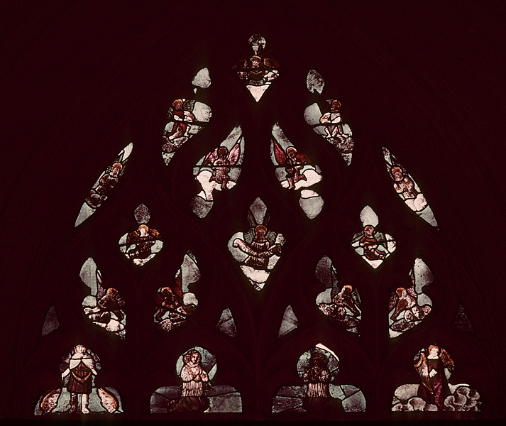 Nave, tracery, window 3