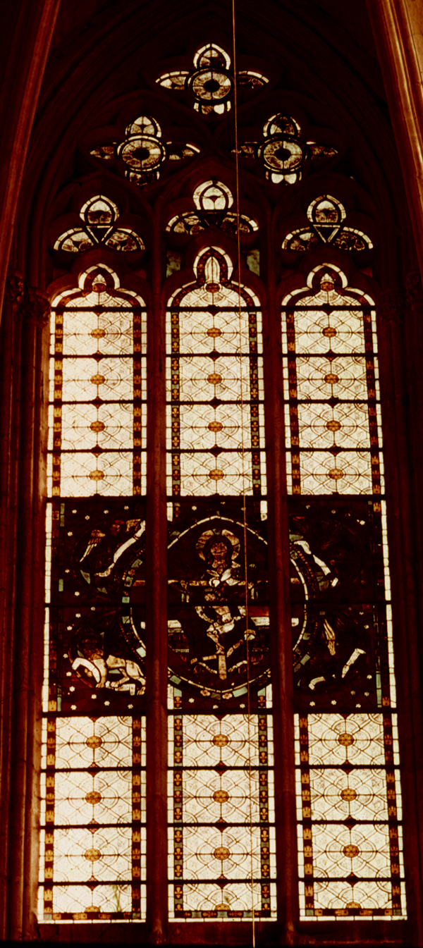 Choir, window O, full