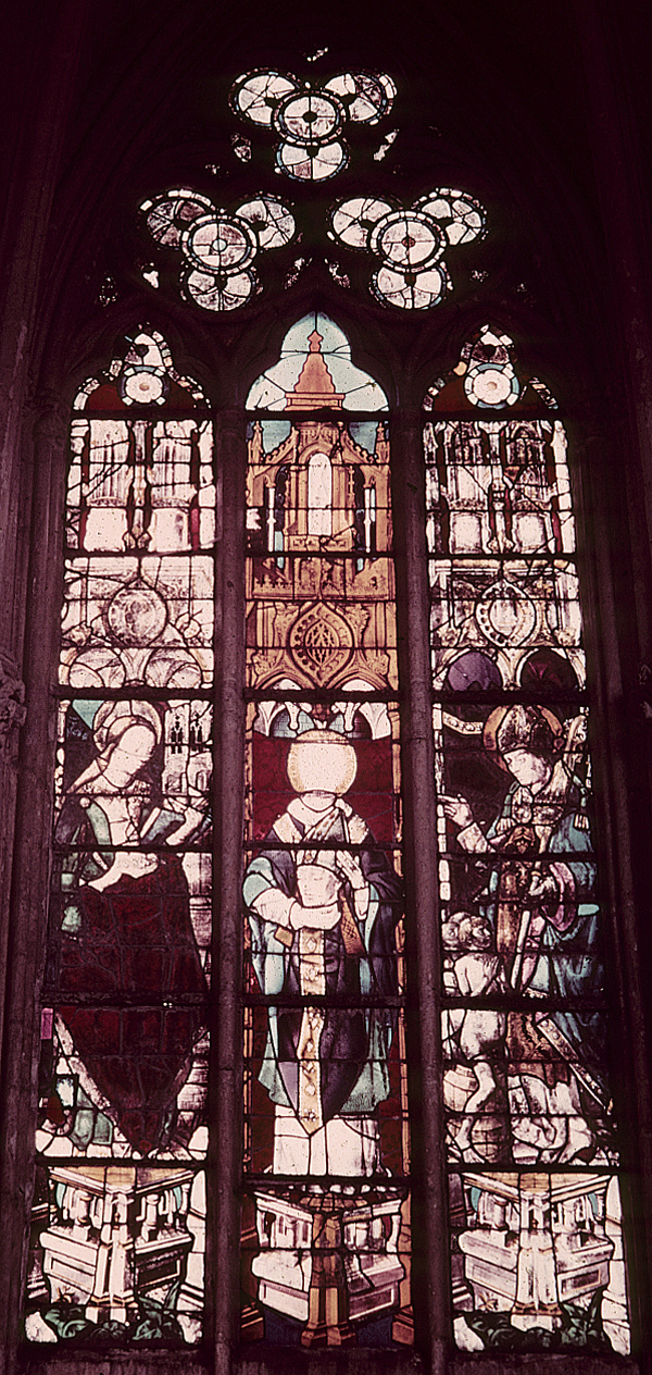 Apse, bay B1, window B, full