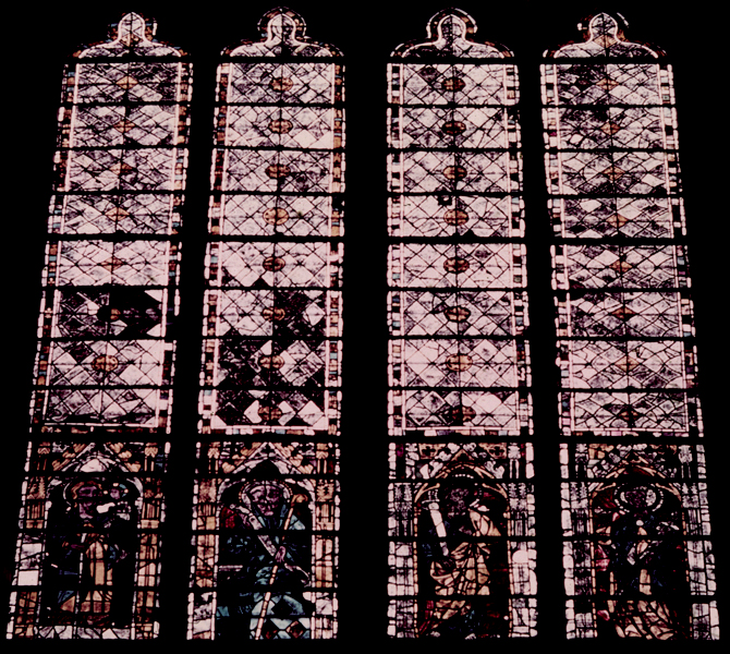 Choir, window L, full