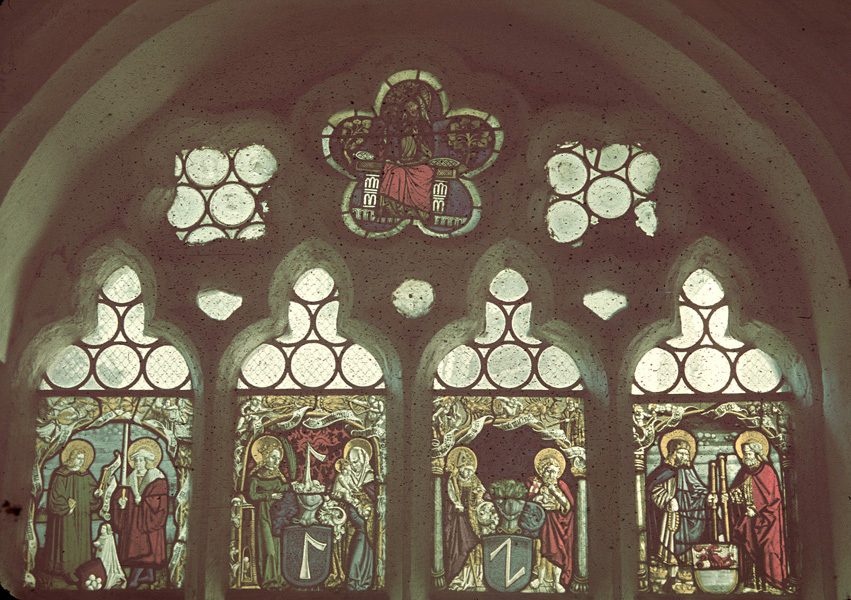 Window in needlepoint