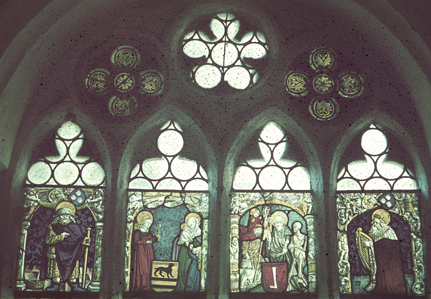 Window in needlepoint