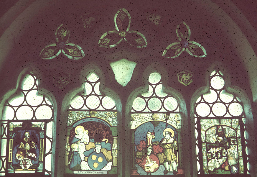 Window in needlepoint