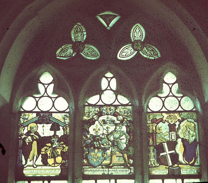 Window in needlepoint