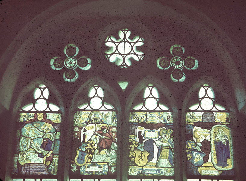 Window in needlepoint