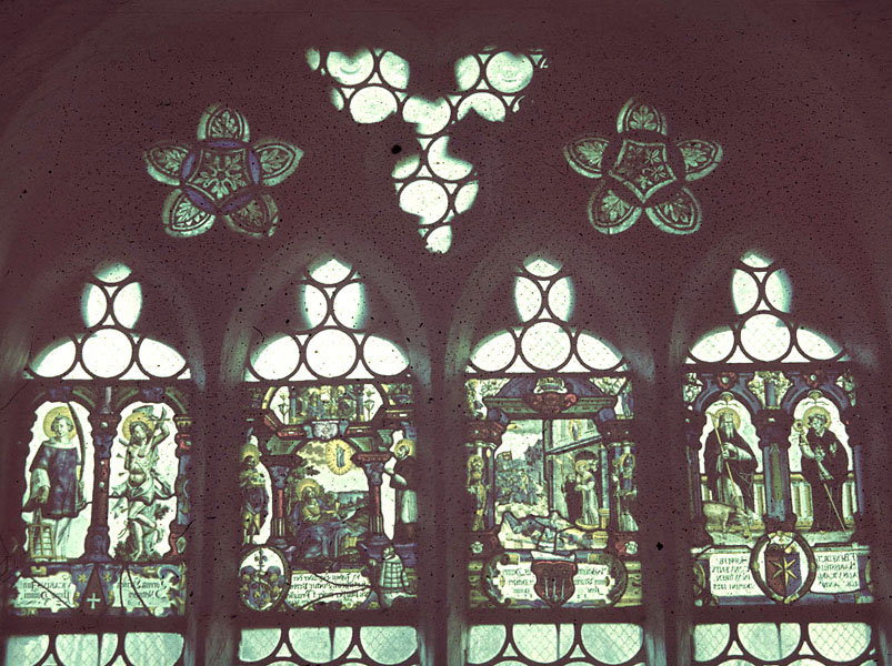 Window in needlepoint