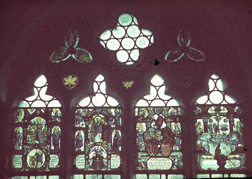 Window in needlepoint