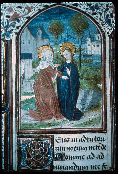 Book of Hours (Rambures Hours), by Master of the Amiens 200, 1460-1470, fol. 42v