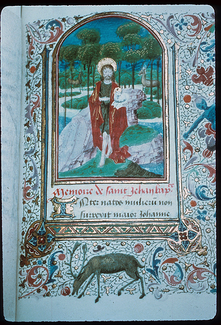 Book of Hours (Rambures Hours), by Master of the Amiens 200, 1460-1470, fol. 142r