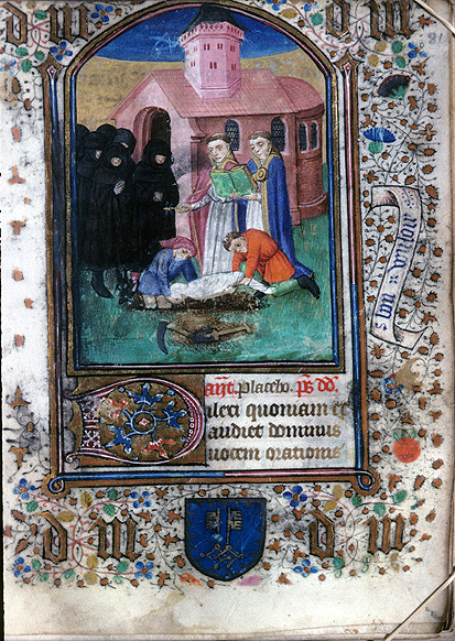 Burial Scene, Office of the Dead, Book of Hours