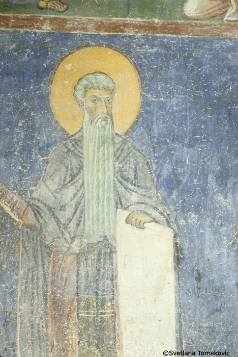 Fresco, detail of west wall