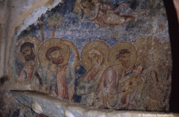 Fresco showing Ascension