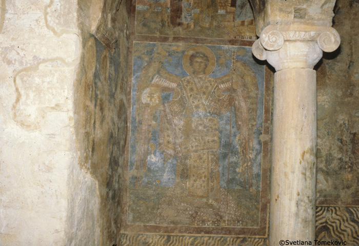 Fresco, north wall